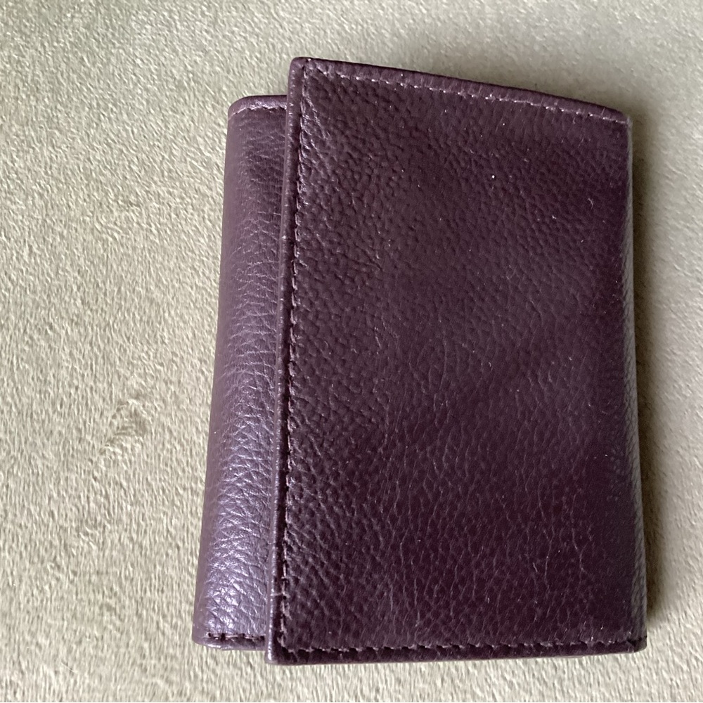 Elegant Black Leather Wallet by Joseph Abboud
